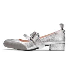 Lost In Echo Square Toe Ballet Mary Jane Sliver