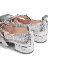 Lost In Echo Square Toe Ballet Mary Jane Sliver