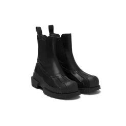Lost In Echo Thick-Soled Hunting Chelsea Boots Black