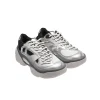 Lost In Echo Twist Upper Thick Sole Casual Retro Sneaker Sliver