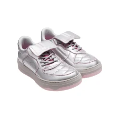 Lost In Echo Twist Upper Tongue Casual Sneaker Sliver