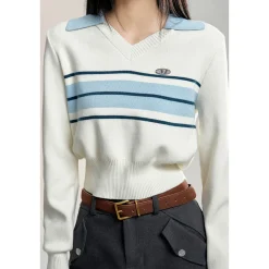 MacyMccoy Color Blocked Short Knit Polo Top