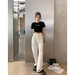MacyMccoy Destory Denim Wide-Leg Jeans