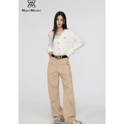 MacyMccoy Star Folded Oversized Cargo Pants