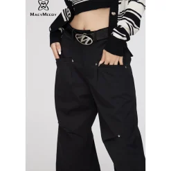 MacyMccoy Star Folded Oversized Cargo Pants