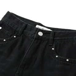 MacyMccoy Star Logo Destroyed Edges Shorts