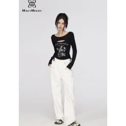 MacyMccoy Star Oversized Denim Jeans