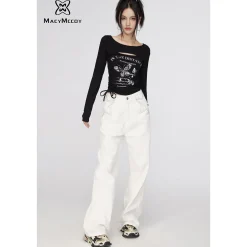 MacyMccoy Star Oversized Denim Jeans