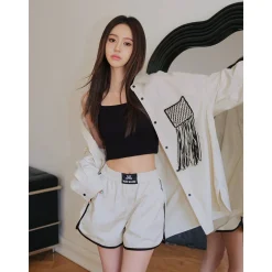 Marc Moore Line Side Slit Casual Shorts
