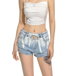 Naws Gradient Stretch Slim Denim Shorts