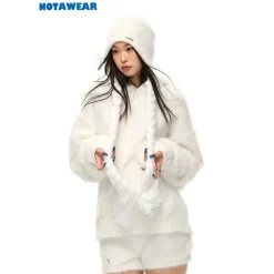 NotAwear Braids Vibeful Woollen Knit Beanie