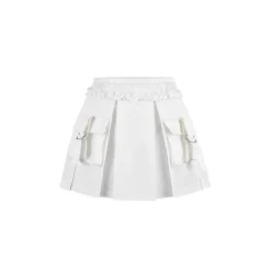 NotAwear Cargo Ballerina Skirt White