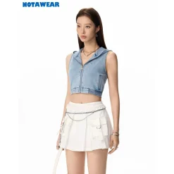 NotAwear Cargo Ballerina Skirt White