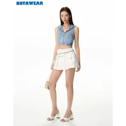 NotAwear Cargo Ballerina Skirt White