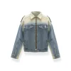 NotaWear Destroy Cutting Vintage Oversized Denim Jacket