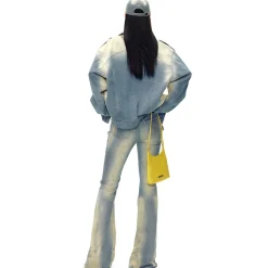 NotaWear Destroy Cutting Vintage Oversized Denim Jacket