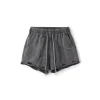NotAwear Destroyed Sweat Shorts Washed Black
