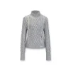 NotAwear Destroyed Twisted Woolen Sweater Grey
