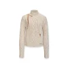 NotAwear Destroyed Twisted Woolen Sweater Oat