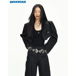 NotAwear Detachable Two-Way Blazer Black