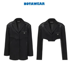 NotAwear Detachable Two-Way Blazer Black