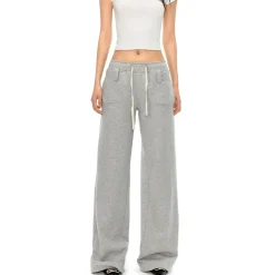 NotAwear Displaced Elastic Waist Sweatpants Grey