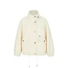 NotAwear Drawstring Fleeced Jacket White