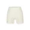 NotAwear Elastic Sports Knit Slim Shorts Cream