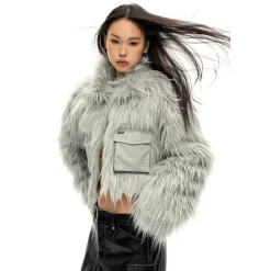 NotAwear Fluffy Eco-Friendly Fur Jacket