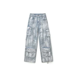 NotAwear Hand Brushed Coating Cargo Jeans