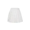 NotAwear Logo Pleated Skirt White