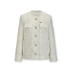 NotAwear Tassel Woolen Tweed Jacket White
