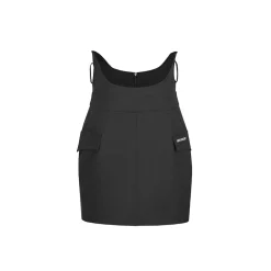 NotAwear U-Shape High-Waisted Skirt Black