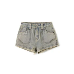 NotAwear Vintage Low-Waist Denim Shorts