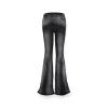NotAwear Washed Denim Gradient Slim Flare Jeans Black