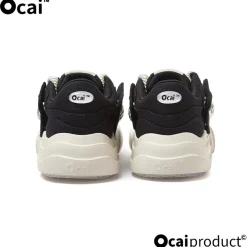 Ocai Detachable Logo Smile Sneaker Black