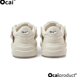 Ocai Detachable Logo Smile Sneaker White