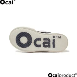 Ocai Detachable Logo Smile Sneaker Black
