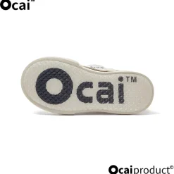 Ocai Detachable Logo Smile Sneaker White