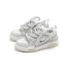 Ocai Retro Logo Sneaker White Grey