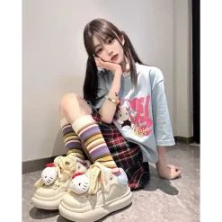 Old Order X Hello Kitty Wave 003 Cloud Sneaker White