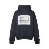 Purey Micky Mouse Licence Printed Hoodie Washed Black