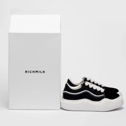 Richmilk 'Drip' Thick Sole Sneaker Black