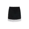 Rocha Roma Detachable Lace Edge Skirt Black