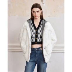 Rocha Roma Fake-2-Piece Detachable Down Jacket White