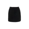 Rocha Roma Velvet Diamond Checked Skirt
