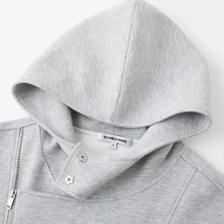 SomeSowe Air Layered Casual Locomotive Jacket Gray
