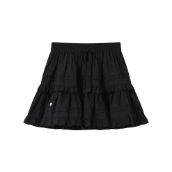 SomeSowe Ballet Layered A-Line Skirt Black