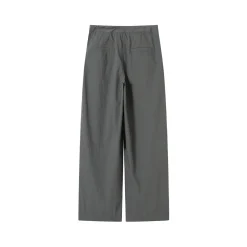 SomeSowe Bow Drawstring Cargo Pants Gray