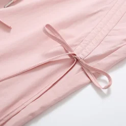 SomeSowe Bow Drawstring Cargo Pants Pink